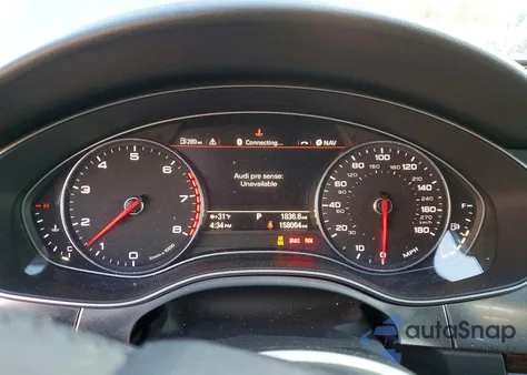 2013 Audi A6 Premium Plus z USA, uszkodzony, nr VIN WAUGGAFC5DN042851